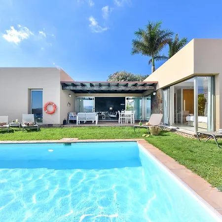 Salobre Golf Siete Luxury Retreat In Gran Canaria Private Outdoor Heatable Pool Bbq Facilities Shaded Outdoor Dining Area Salobre, 别墅 大加那利岛拉斯帕尔马斯
