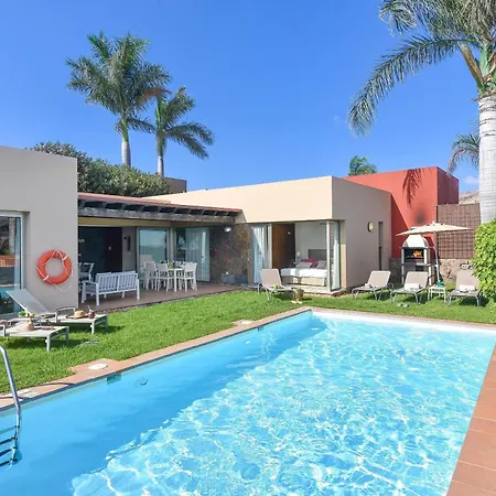 别墅 Salobre Golf Siete Luxury Retreat In Gran Canaria Private Outdoor Heatable Pool Bbq Facilities Shaded Outdoor Dining Area Salobre, *
