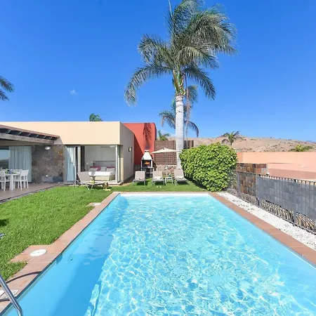Salobre Golf Siete Luxury Retreat In Gran Canaria Private Outdoor Heatable Pool Bbq Facilities Shaded Outdoor Dining Area Salobre, *