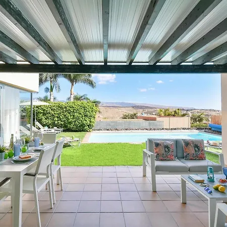Salobre Golf Siete Luxury Retreat In Gran Canaria Private Outdoor Heatable Pool Bbq Facilities Shaded Outdoor Dining Area Salobre, * 大加那利岛拉斯帕尔马斯
