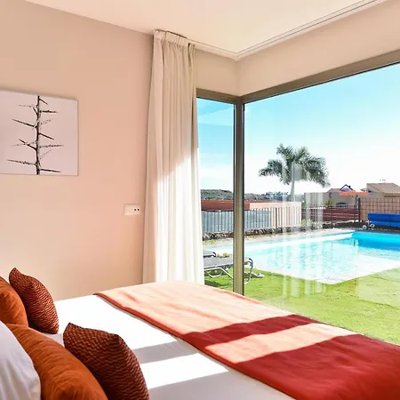 Salobre Golf Siete Luxury Retreat In Gran Canaria Private Outdoor Heatable Pool Bbq Facilities Shaded Outdoor Dining Area Salobre, *