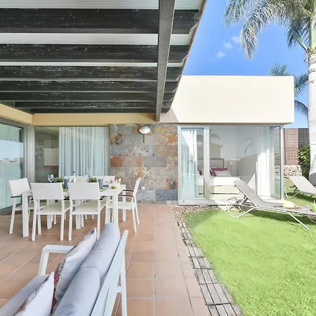 Salobre Golf Siete Luxury Retreat In Gran Canaria Private Outdoor Heatable Pool Bbq Facilities Shaded Outdoor Dining Area Salobre, *